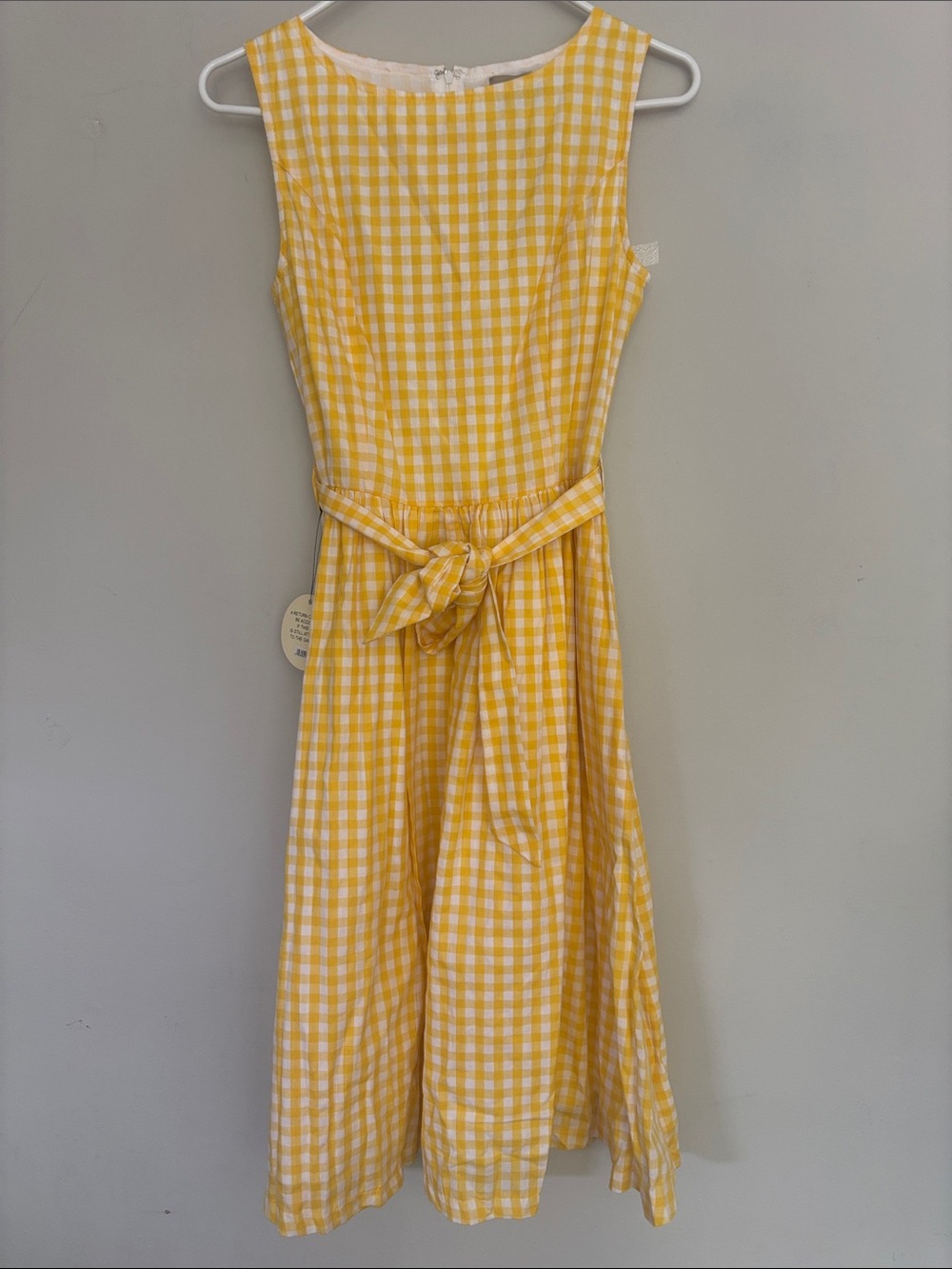 Lindy Bop sunny Gingham Tie-Back Audrey Sundress